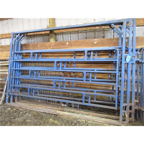 5X the Bid Price (5) 10' Frame/Gate Steel Panels