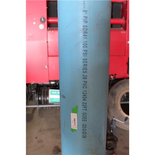 Eight Inch Irrigation Pipe - 6.5 feet