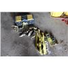 Image 1 : Assortment of 2" Ratchet Straps, Tool Box