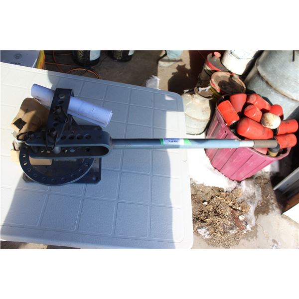 Pipe Bender With Dies