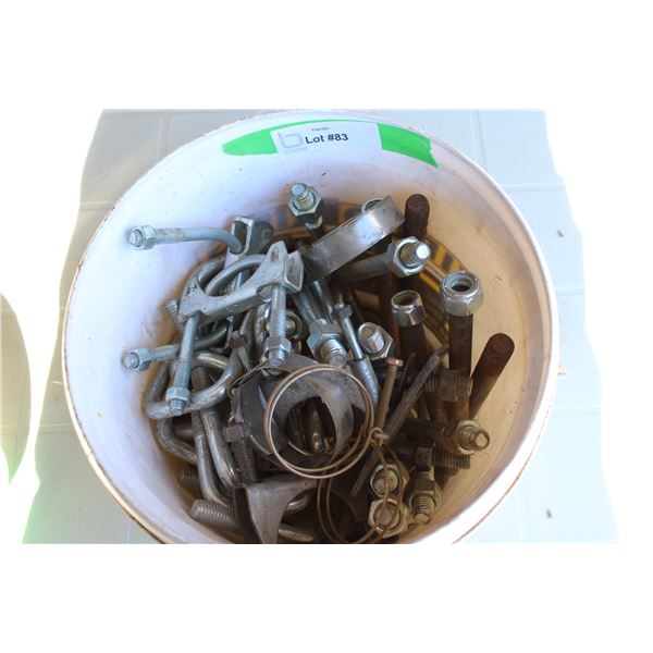 Assortment of Clamps,  U-Bolts