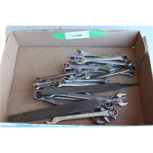 Assortment of Wrenches, Files