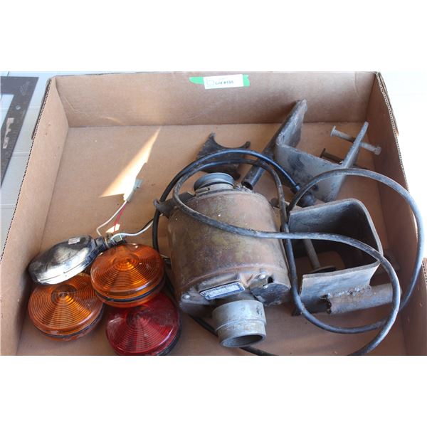 Electric Motor, Farm Implement Lights, etc.