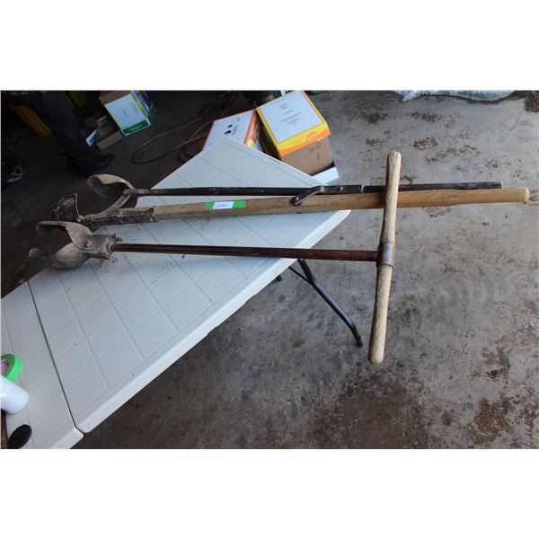 (2) Post Hole Diggers