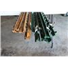 Image 3 : (7) Seven Foot T-posts, (4) Six Foots T-posts