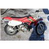 Image 4 : Honda 2002 XR70 Dirt Bike - 3 Speed Semi-automatic