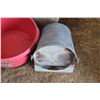 Image 2 : (4) Feed Tubs, Chicken Waterer