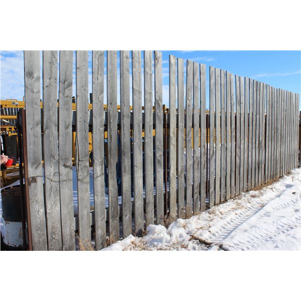 (5) 24' Free Standing Windbreak Panels