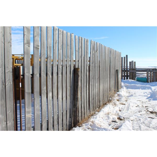 (5) 24' Free Standing Windbreak Panels