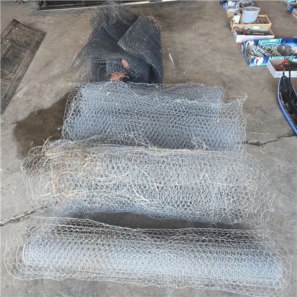 Chicken Wire, Other fencing material