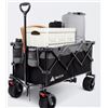 Image 1 : Lot of 1 Hikenture Folding Heavy-Duty Wagon Cart/Utility Cart - Black - BRAND NEW!