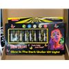 Image 2 : Lot of 1 Box of Glow-In-the-Dark Face Paints/Stencils Set - New