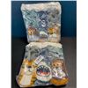 Image 1 : Lot of 2 Multi-Packs of Fuzzy Slipper Type Winter Socks for Kids - Fits 4-7yrs - New