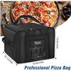 Image 4 : Lot of 1 Yopra Moisture-Free Insulated Pizza Delivery Bag - Holds 6x 16-18" Pizzas! BRAND NEW!