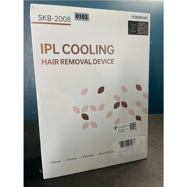 Lot of 1 IPL At-Home Laser Hair Removal Device - Whole Body Use! - Brand New Sealed