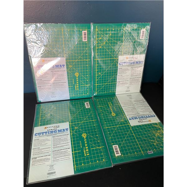 Lot of 4 CraftyWorld Self-Healing Cutting Mats - 12 x 9 inch - Brand New - Great for Arts/Crafts