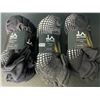 Image 1 : Lot of 3 Multi-Packs of Active Grip Socks - 4 Pairs Per Pack/12 Total - Brand New