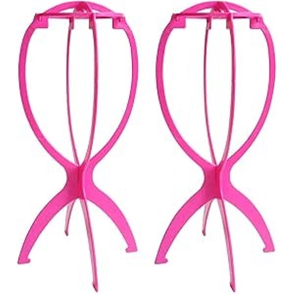 Lot of 4 Packs of Wig Holders/Hat Stands - 2 Per Pack/8 Total - 14.2inch Height - Brand New