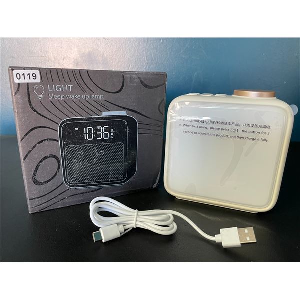 Lot of 1 Funfor Sunrise Alarm Clock/Wake Up Light Alarm Clock for Heavy Sleepers - New