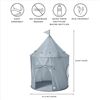 Image 2 : Lot of 1 Children's Play Tent/Pop-Up Play Tent House - 39.4" x 53" Size - New!
