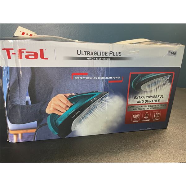 Lot of 1 T-fal Ultraglide Plus Steam Iron - New/Damaged Box