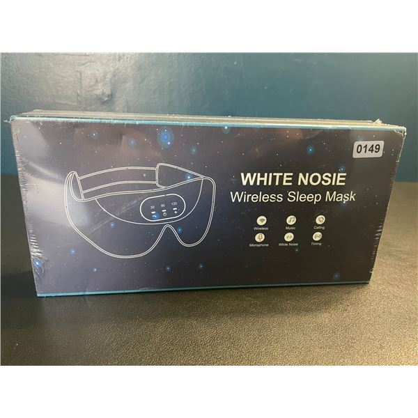 Lot of 1 White Noise Wireless Sleep Mask - Brand New Sealed