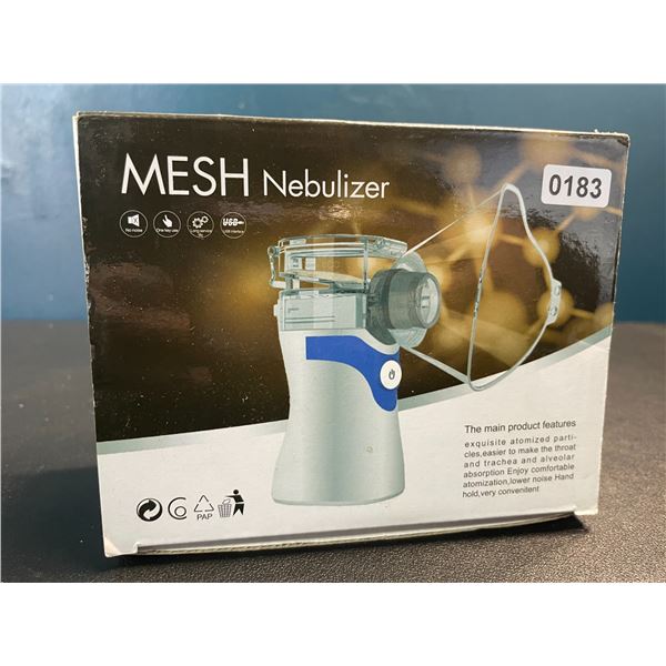 Lot of 1 Mesh Nebulizer - Portable Breathing Aid Device for Asthmatics - Brand New