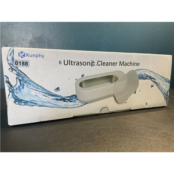 Lot of 1 Kunphy Ultrasonic Cleaner - For Jewelry, Eyeglasses, Watches, Small Electronics - New!