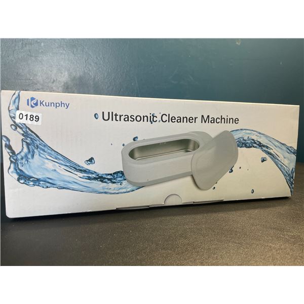 Lot of 1 Kunphy Ultrasonic Cleaner - For Jewelry, Eyeglasses, Watches, Small Electronics - New!