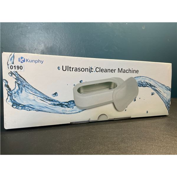 Lot of 1 Kunphy Ultrasonic Cleaner - For Jewelry, Eyeglasses, Watches, Small Electronics - New!