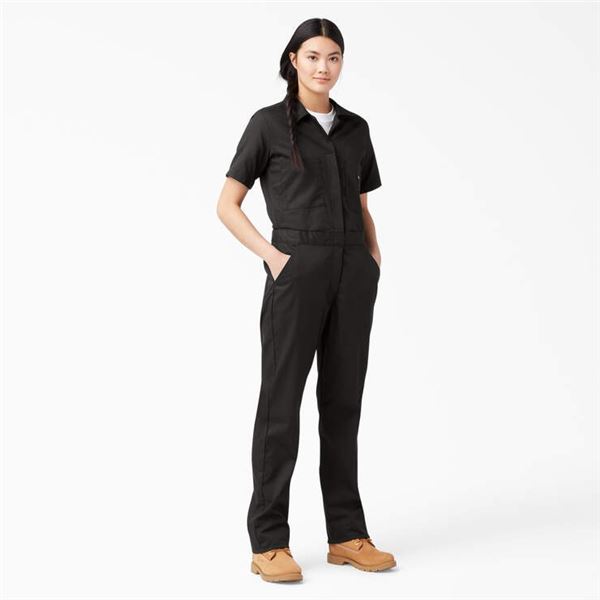 Lot of 1 Women's Dickies Cooling Temp-IQ Short Sleeve Coveralls - Size Large - Brand New