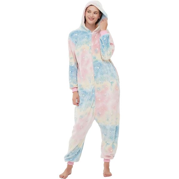 Lot of 1 Wearable Hoodie Blanket - "Snuggie Style" - Tie-Dye Design - Size XL - Brand New