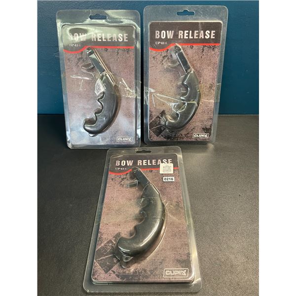 Lot of 3 Bow Release Grips - Brand New