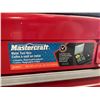 Image 2 : Lot of 1 Mastercraft Metal Tool Box - Red - With Assorted Tools - Used - Good Shape