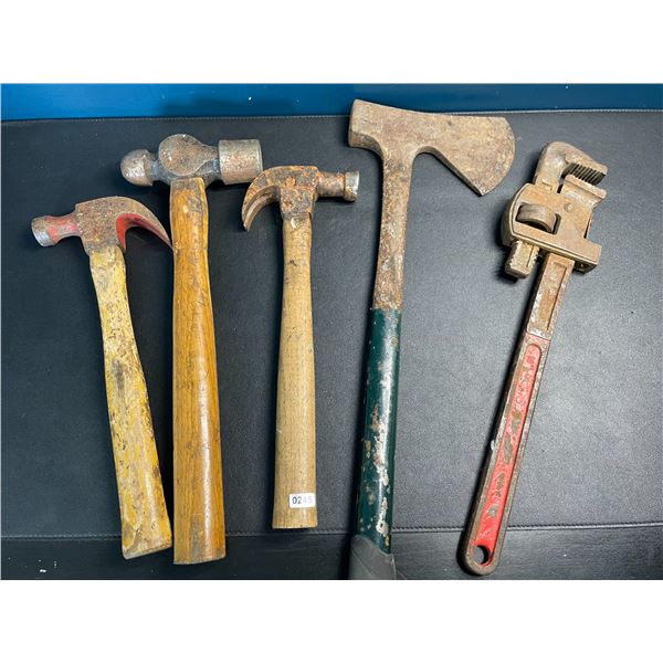 Lot of Assorted Hammers/Tools - Used