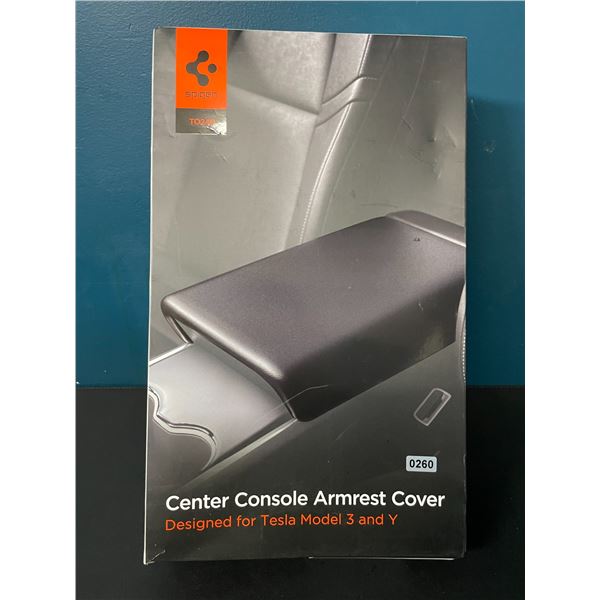 Lot of 1 Spigen Center Console Armrest Cover - Designed for Tesla Model 3 and Y - Brand New!