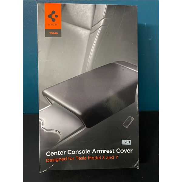 Lot of 1 Spigen Center Console Armrest Cover - Designed for Tesla Model 3 and Y - Brand New!