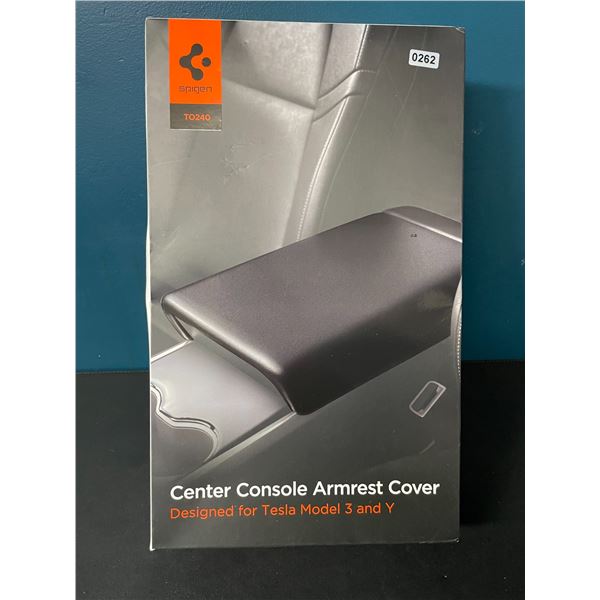 Lot of 1 Spigen Center Console Armrest Cover - Designed for Tesla Model 3 and Y - Brand New!