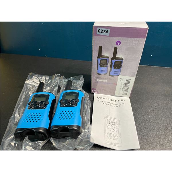 Lot of 1 Set of Walkie Talkies (2PCS) - Brand New