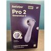 Image 1 : Lot of 1 Satisfyer Pro 2 Generation 3 Double Air Pulse Vibrator w/ Bluetooth App Control - Brand New