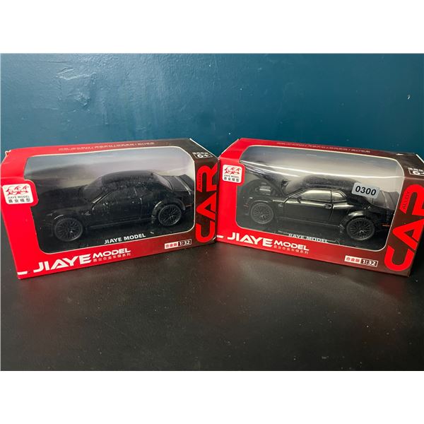 Lot of 2 Diecast Model Cars - 1:32 Scale - Brand New