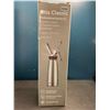 Image 1 : Lot of 1 Otis Classic Professional Series II Stainless Steel Whipped Cream Dispenser - Brand New!
