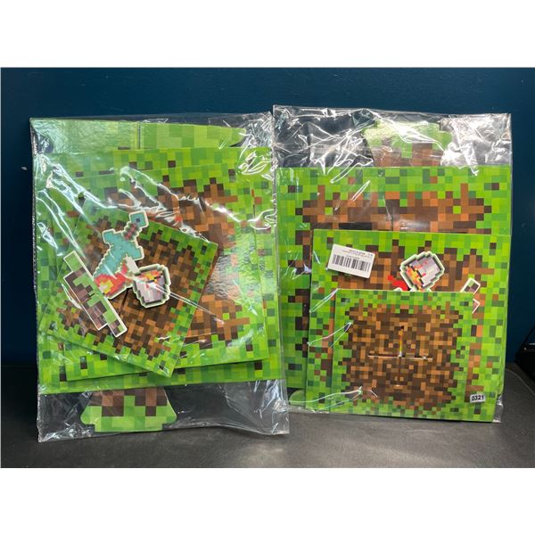 Lot of 2 Minecraft Cake Stands - Brand New