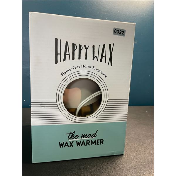Lot of 1 HappyWax The Mod Wax Warmer - Flame-Free Home Fragrance