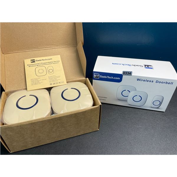 Lot of 1 SadoTech Wireless Multi-Unit Doorbell System - Brand New