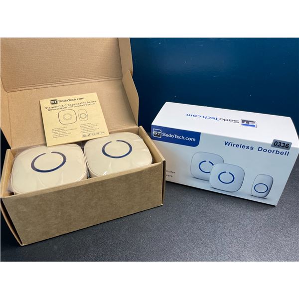 Lot of 1 SadoTech Wireless Multi-Unit Doorbell System - Brand New