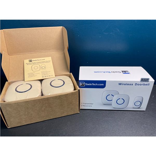 Lot of 1 SadoTech Wireless Multi-Unit Doorbell System - Brand New