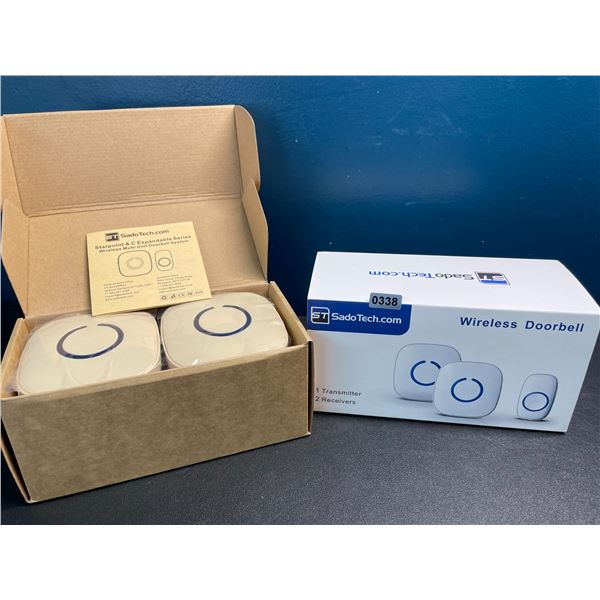 Lot of 1 SadoTech Wireless Multi-Unit Doorbell System - Brand New