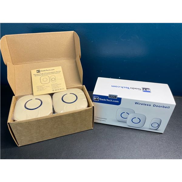Lot of 1 SadoTech Wireless Multi-Unit Doorbell System - Brand New