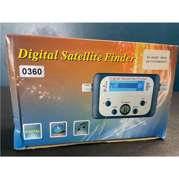 Lot of 1 Digital Satellite Finder Device - Brand New